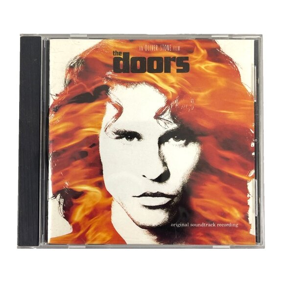 The Doors Jim Morrison Tie Dye Mens T-Shirt size XL + Hits Movie CDs + Button - Picture 5 of 14